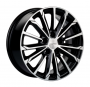 Легковой диск Khomen Wheels KHW1611 6,5x16 5x114,3 ET45 60,1 Black-FP